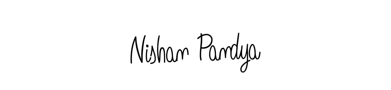 if you are searching for the best signature style for your name Nishan Pandya. so please give up your signature search. here we have designed multiple signature styles  using Angelique-Rose-font-FFP. Nishan Pandya signature style 5 images and pictures png