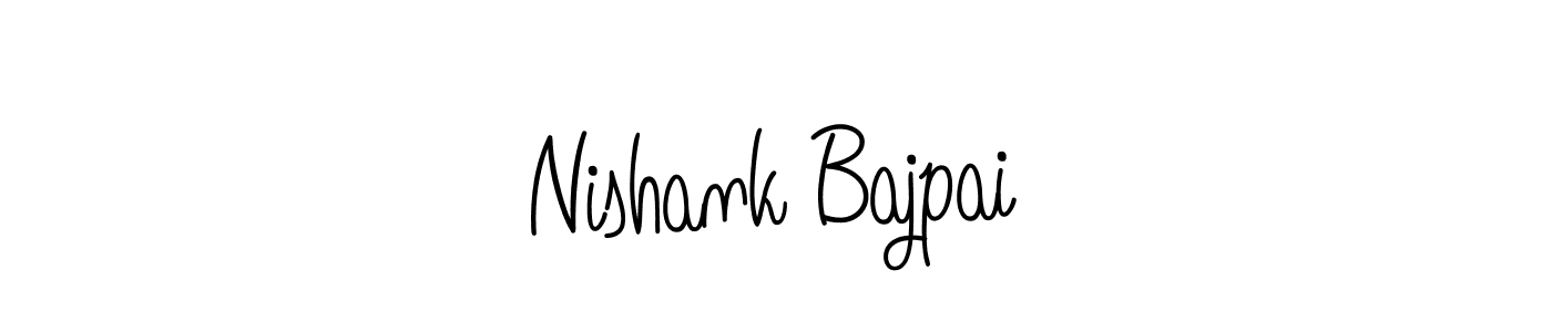 Angelique-Rose-font-FFP is a professional signature style that is perfect for those who want to add a touch of class to their signature. It is also a great choice for those who want to make their signature more unique. Get Nishank Bajpai name to fancy signature for free. Nishank Bajpai signature style 5 images and pictures png