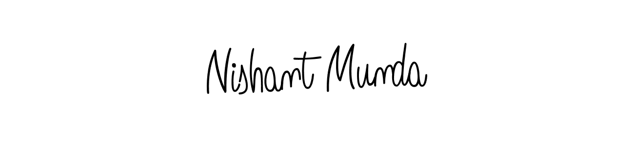 It looks lik you need a new signature style for name Nishant Munda. Design unique handwritten (Angelique-Rose-font-FFP) signature with our free signature maker in just a few clicks. Nishant Munda signature style 5 images and pictures png