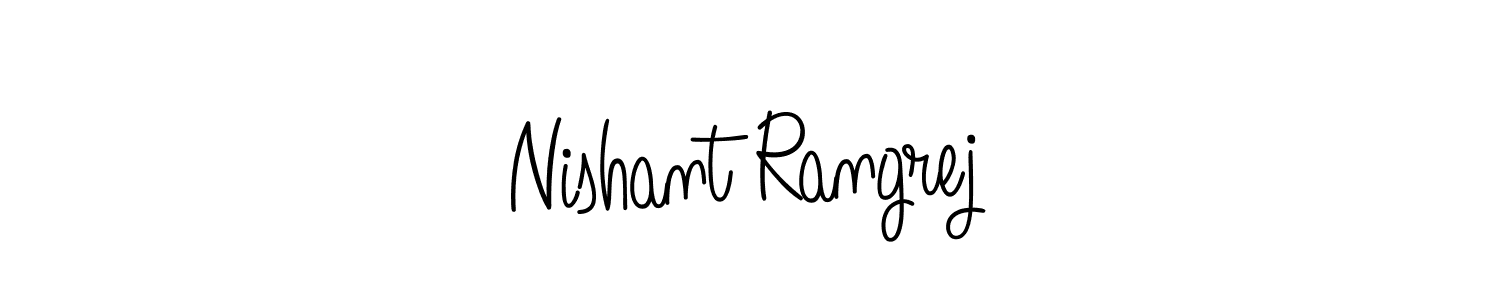 This is the best signature style for the Nishant Rangrej name. Also you like these signature font (Angelique-Rose-font-FFP). Mix name signature. Nishant Rangrej signature style 5 images and pictures png