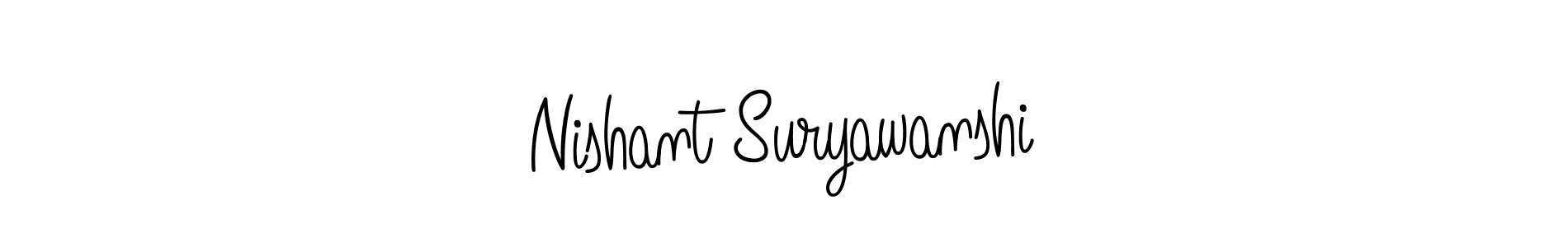 How to make Nishant Suryawanshi signature? Angelique-Rose-font-FFP is a professional autograph style. Create handwritten signature for Nishant Suryawanshi name. Nishant Suryawanshi signature style 5 images and pictures png