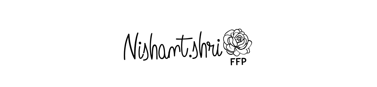 How to make Nishant.shri5 signature? Angelique-Rose-font-FFP is a professional autograph style. Create handwritten signature for Nishant.shri5 name. Nishant.shri5 signature style 5 images and pictures png