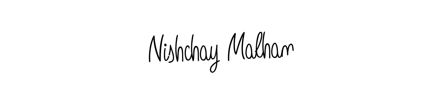 Make a short Nishchay Malhan signature style. Manage your documents anywhere anytime using Angelique-Rose-font-FFP. Create and add eSignatures, submit forms, share and send files easily. Nishchay Malhan signature style 5 images and pictures png