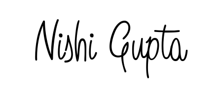 Check out images of Autograph of Nishi Gupta name. Actor Nishi Gupta Signature Style. Angelique-Rose-font-FFP is a professional sign style online. Nishi Gupta signature style 5 images and pictures png