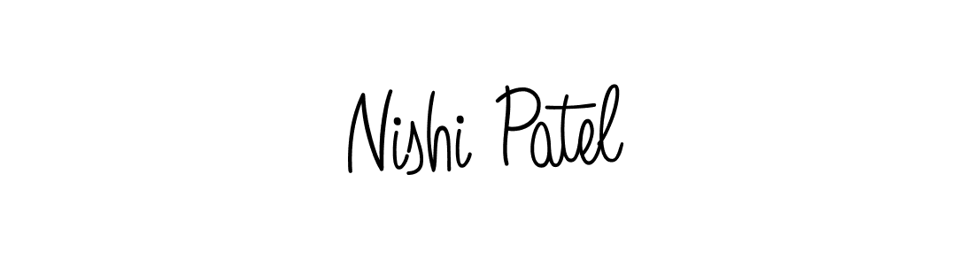 Best and Professional Signature Style for Nishi Patel. Angelique-Rose-font-FFP Best Signature Style Collection. Nishi Patel signature style 5 images and pictures png