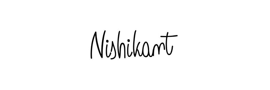 Make a beautiful signature design for name Nishikant. Use this online signature maker to create a handwritten signature for free. Nishikant signature style 5 images and pictures png