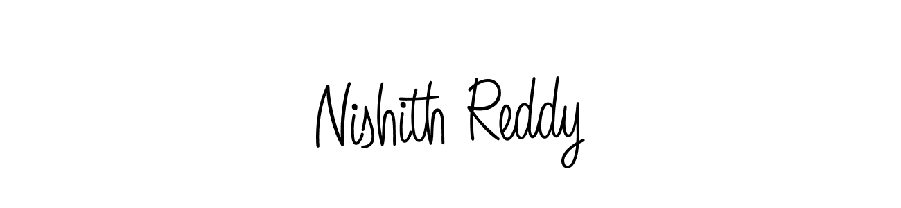 How to make Nishith Reddy signature? Angelique-Rose-font-FFP is a professional autograph style. Create handwritten signature for Nishith Reddy name. Nishith Reddy signature style 5 images and pictures png