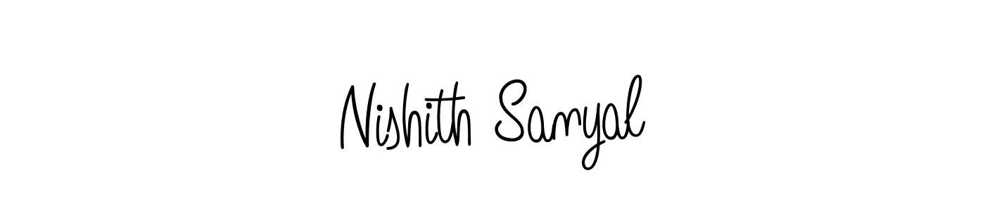 Similarly Angelique-Rose-font-FFP is the best handwritten signature design. Signature creator online .You can use it as an online autograph creator for name Nishith Sanyal. Nishith Sanyal signature style 5 images and pictures png
