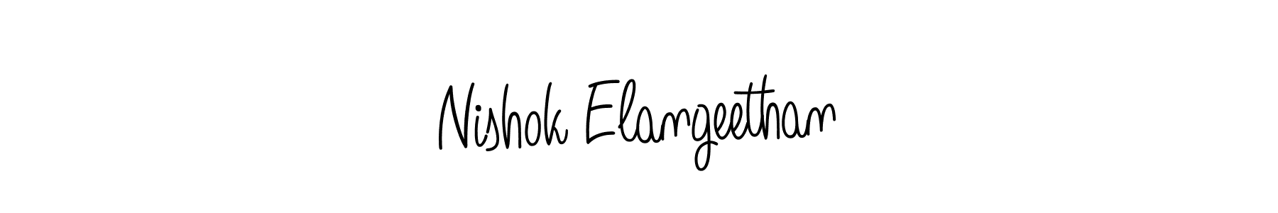 Once you've used our free online signature maker to create your best signature Angelique-Rose-font-FFP style, it's time to enjoy all of the benefits that Nishok Elangeethan name signing documents. Nishok Elangeethan signature style 5 images and pictures png