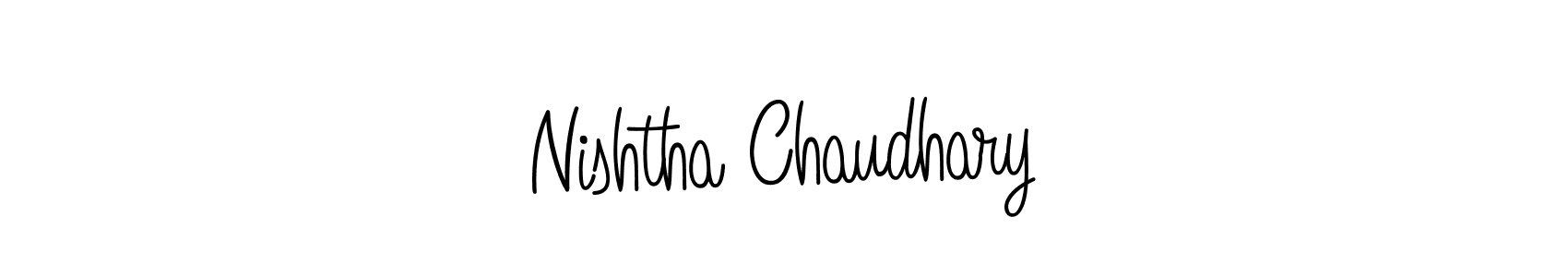 Make a short Nishtha Chaudhary signature style. Manage your documents anywhere anytime using Angelique-Rose-font-FFP. Create and add eSignatures, submit forms, share and send files easily. Nishtha Chaudhary signature style 5 images and pictures png