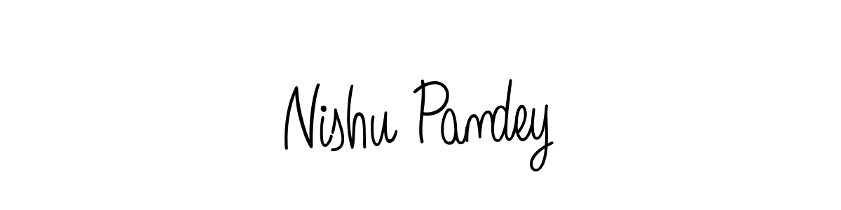 Similarly Angelique-Rose-font-FFP is the best handwritten signature design. Signature creator online .You can use it as an online autograph creator for name Nishu Pandey. Nishu Pandey signature style 5 images and pictures png