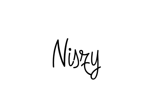 Also You can easily find your signature by using the search form. We will create Niszy name handwritten signature images for you free of cost using Angelique-Rose-font-FFP sign style. Niszy signature style 5 images and pictures png
