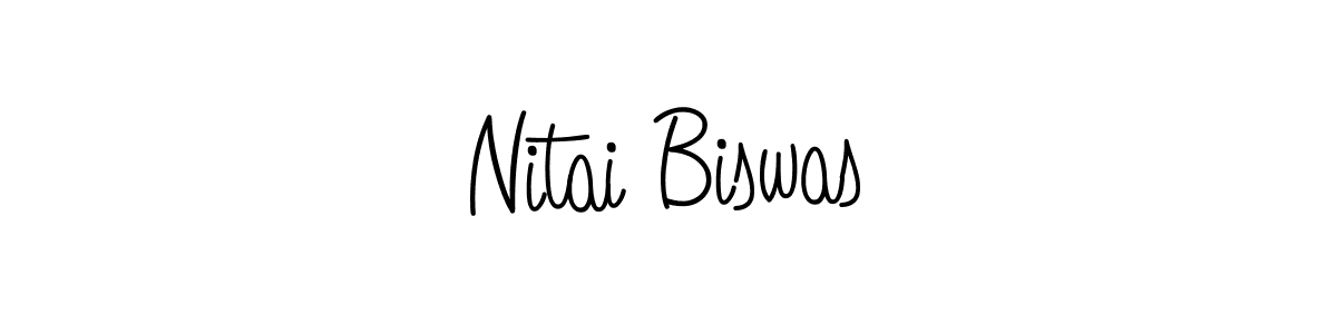 Once you've used our free online signature maker to create your best signature Angelique-Rose-font-FFP style, it's time to enjoy all of the benefits that Nitai Biswas name signing documents. Nitai Biswas signature style 5 images and pictures png