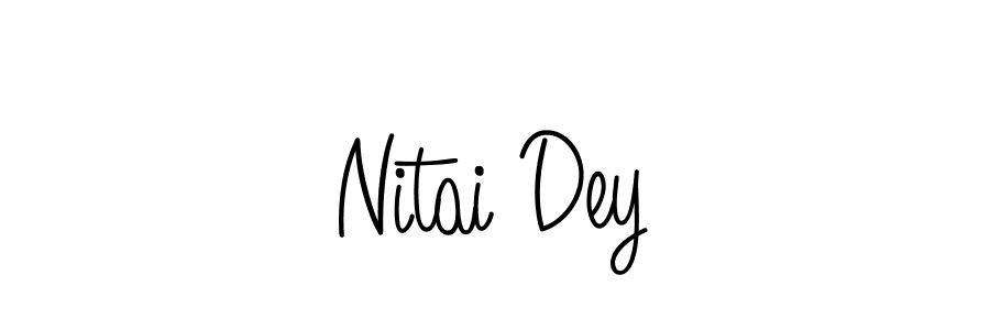 Also You can easily find your signature by using the search form. We will create Nitai Dey name handwritten signature images for you free of cost using Angelique-Rose-font-FFP sign style. Nitai Dey signature style 5 images and pictures png