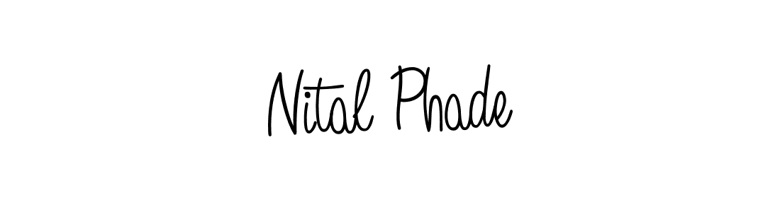 Here are the top 10 professional signature styles for the name Nital Phade. These are the best autograph styles you can use for your name. Nital Phade signature style 5 images and pictures png