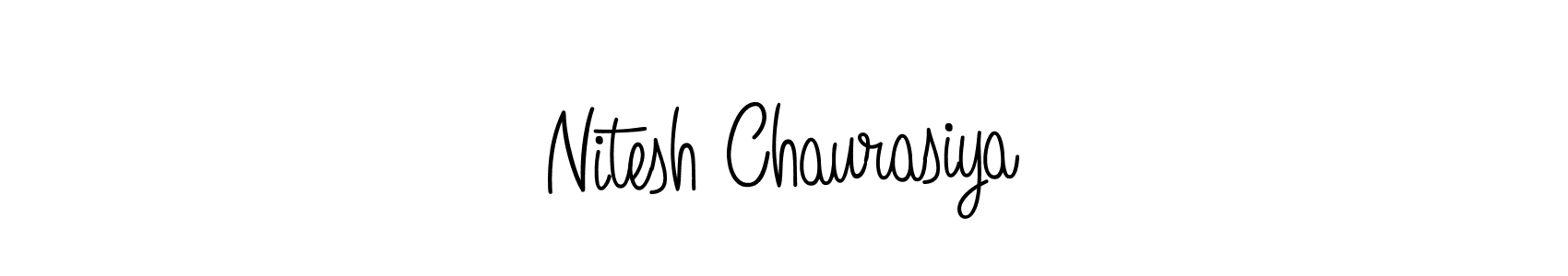 Make a short Nitesh Chaurasiya signature style. Manage your documents anywhere anytime using Angelique-Rose-font-FFP. Create and add eSignatures, submit forms, share and send files easily. Nitesh Chaurasiya signature style 5 images and pictures png