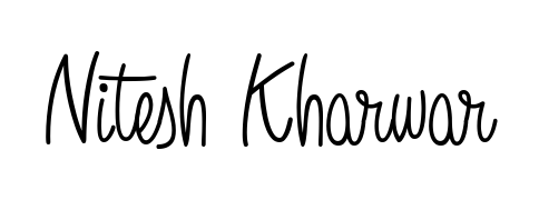 How to make Nitesh Kharwar name signature. Use Angelique-Rose-font-FFP style for creating short signs online. This is the latest handwritten sign. Nitesh Kharwar signature style 5 images and pictures png