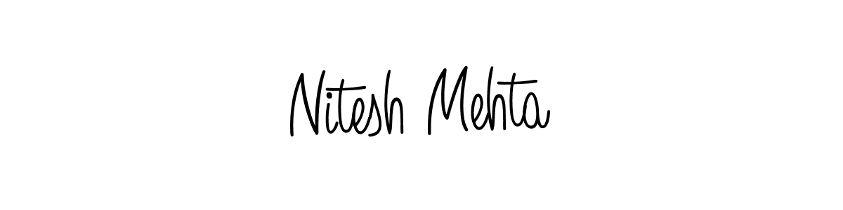 It looks lik you need a new signature style for name Nitesh Mehta. Design unique handwritten (Angelique-Rose-font-FFP) signature with our free signature maker in just a few clicks. Nitesh Mehta signature style 5 images and pictures png