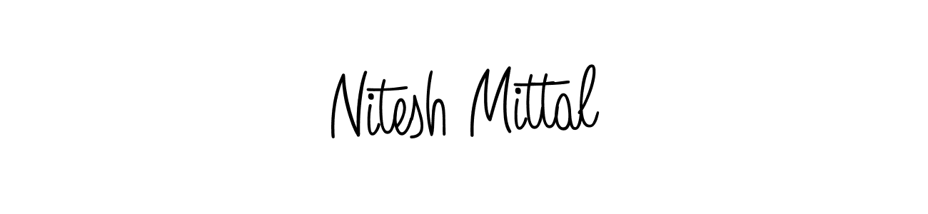 Make a short Nitesh Mittal signature style. Manage your documents anywhere anytime using Angelique-Rose-font-FFP. Create and add eSignatures, submit forms, share and send files easily. Nitesh Mittal signature style 5 images and pictures png