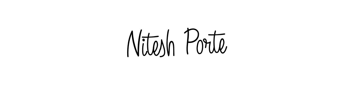 See photos of Nitesh Porte official signature by Spectra . Check more albums & portfolios. Read reviews & check more about Angelique-Rose-font-FFP font. Nitesh Porte signature style 5 images and pictures png