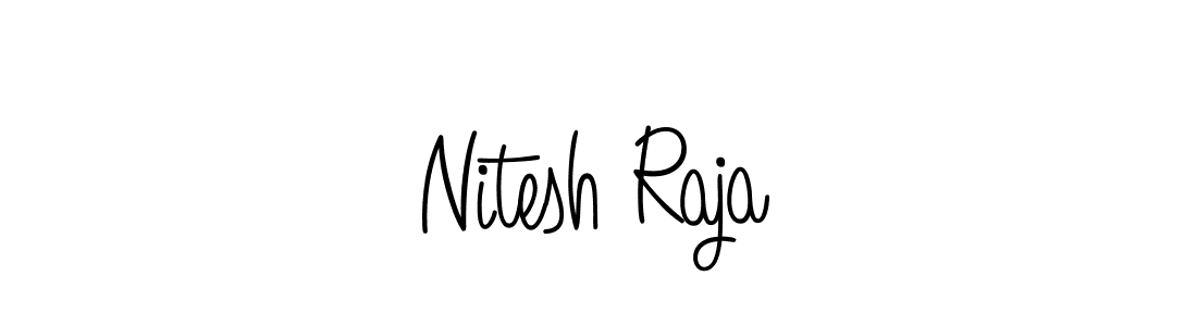 Similarly Angelique-Rose-font-FFP is the best handwritten signature design. Signature creator online .You can use it as an online autograph creator for name Nitesh Raja. Nitesh Raja signature style 5 images and pictures png