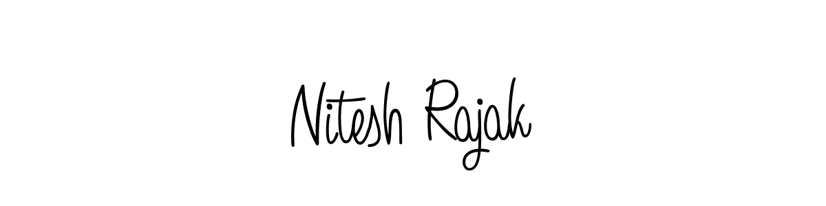 It looks lik you need a new signature style for name Nitesh Rajak. Design unique handwritten (Angelique-Rose-font-FFP) signature with our free signature maker in just a few clicks. Nitesh Rajak signature style 5 images and pictures png