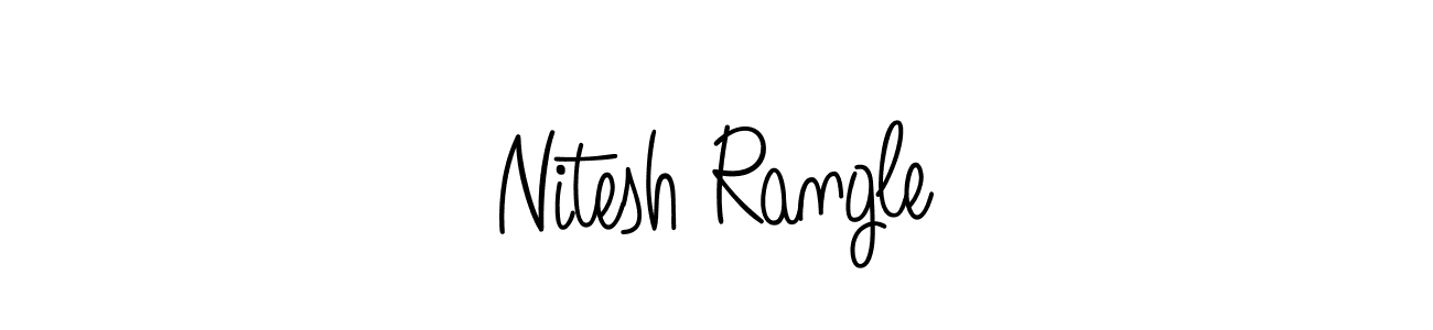 Make a short Nitesh Rangle signature style. Manage your documents anywhere anytime using Angelique-Rose-font-FFP. Create and add eSignatures, submit forms, share and send files easily. Nitesh Rangle signature style 5 images and pictures png