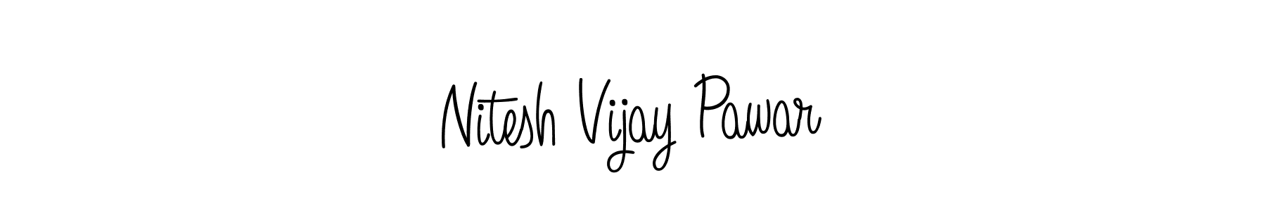 Also You can easily find your signature by using the search form. We will create Nitesh Vijay Pawar name handwritten signature images for you free of cost using Angelique-Rose-font-FFP sign style. Nitesh Vijay Pawar signature style 5 images and pictures png