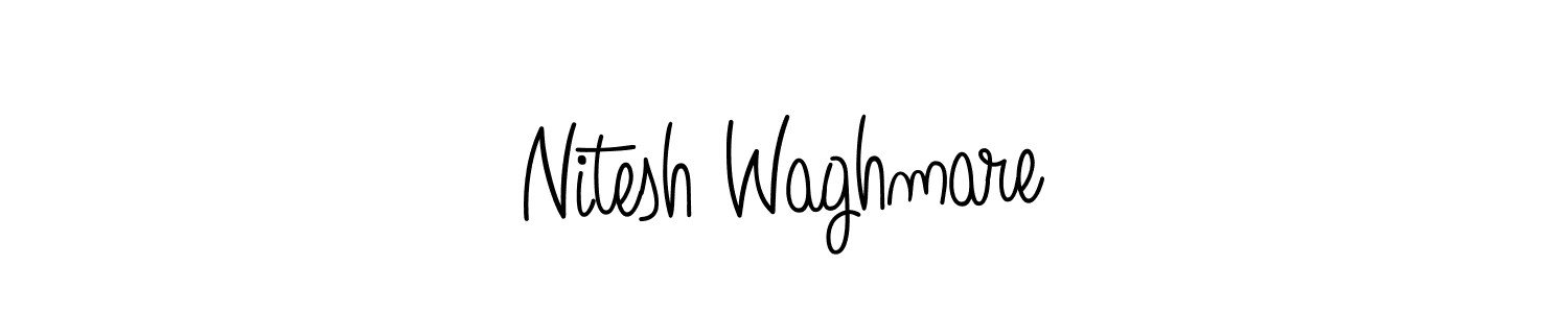 It looks lik you need a new signature style for name Nitesh Waghmare. Design unique handwritten (Angelique-Rose-font-FFP) signature with our free signature maker in just a few clicks. Nitesh Waghmare signature style 5 images and pictures png