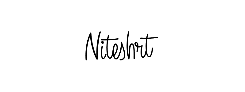 Make a beautiful signature design for name Niteshrt. Use this online signature maker to create a handwritten signature for free. Niteshrt signature style 5 images and pictures png