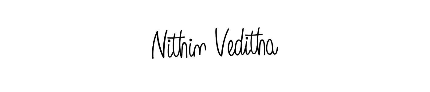This is the best signature style for the Nithin Veditha name. Also you like these signature font (Angelique-Rose-font-FFP). Mix name signature. Nithin Veditha signature style 5 images and pictures png
