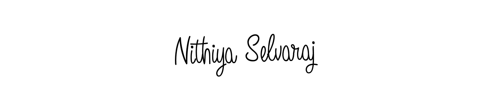 This is the best signature style for the Nithiya Selvaraj name. Also you like these signature font (Angelique-Rose-font-FFP). Mix name signature. Nithiya Selvaraj signature style 5 images and pictures png