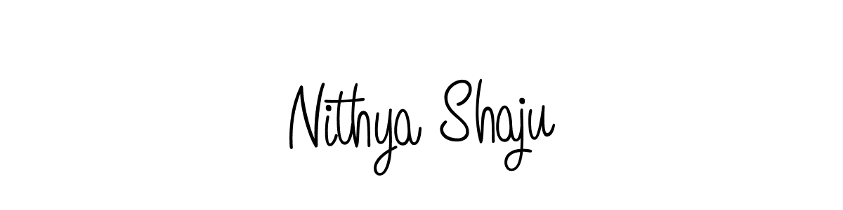 Check out images of Autograph of Nithya Shaju name. Actor Nithya Shaju Signature Style. Angelique-Rose-font-FFP is a professional sign style online. Nithya Shaju signature style 5 images and pictures png