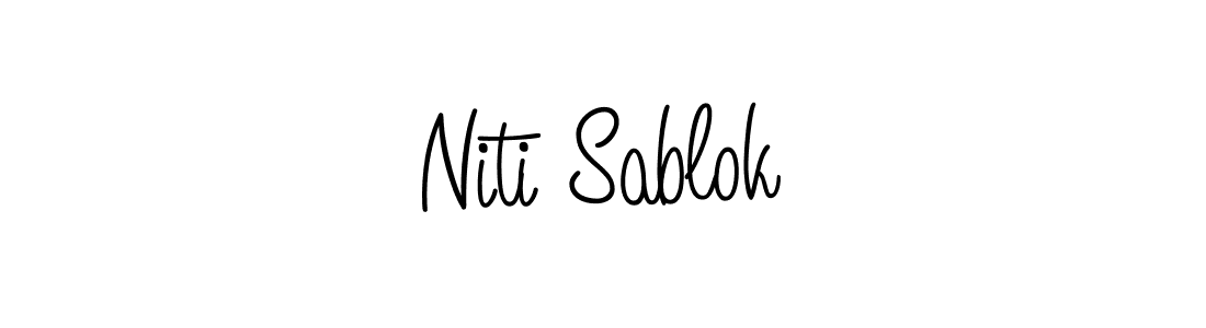 Also You can easily find your signature by using the search form. We will create Niti Sablok name handwritten signature images for you free of cost using Angelique-Rose-font-FFP sign style. Niti Sablok signature style 5 images and pictures png