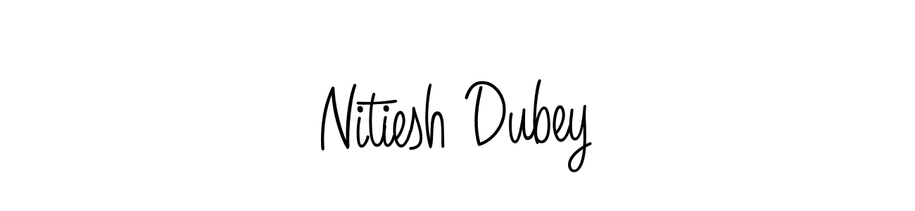 Make a short Nitiesh Dubey signature style. Manage your documents anywhere anytime using Angelique-Rose-font-FFP. Create and add eSignatures, submit forms, share and send files easily. Nitiesh Dubey signature style 5 images and pictures png