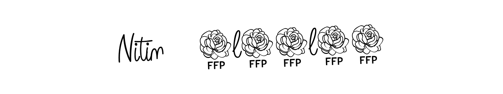 How to make Nitin    5l23l24 signature? Angelique-Rose-font-FFP is a professional autograph style. Create handwritten signature for Nitin    5l23l24 name. Nitin    5l23l24 signature style 5 images and pictures png