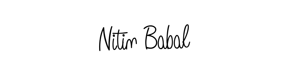 Also You can easily find your signature by using the search form. We will create Nitin Babal name handwritten signature images for you free of cost using Angelique-Rose-font-FFP sign style. Nitin Babal signature style 5 images and pictures png