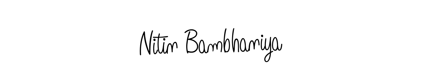 Similarly Angelique-Rose-font-FFP is the best handwritten signature design. Signature creator online .You can use it as an online autograph creator for name Nitin Bambhaniya. Nitin Bambhaniya signature style 5 images and pictures png