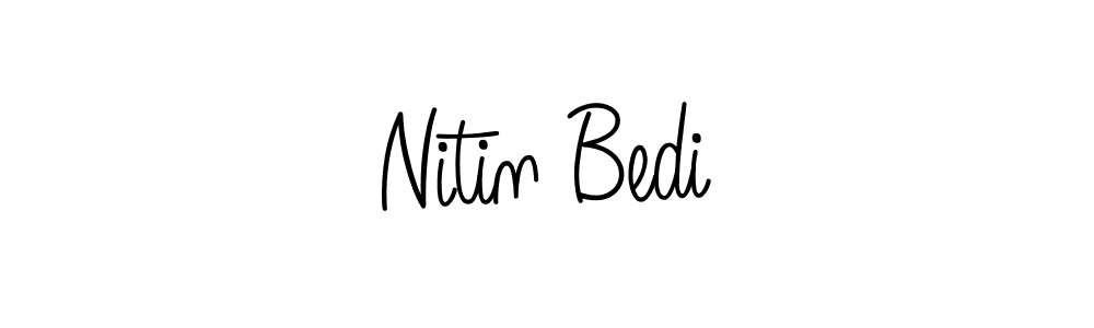 Make a beautiful signature design for name Nitin Bedi. Use this online signature maker to create a handwritten signature for free. Nitin Bedi signature style 5 images and pictures png