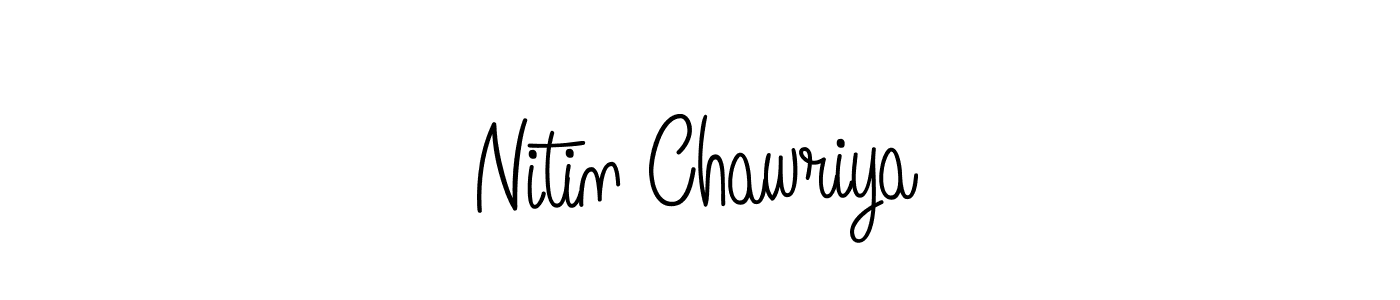 You can use this online signature creator to create a handwritten signature for the name Nitin Chawriya. This is the best online autograph maker. Nitin Chawriya signature style 5 images and pictures png