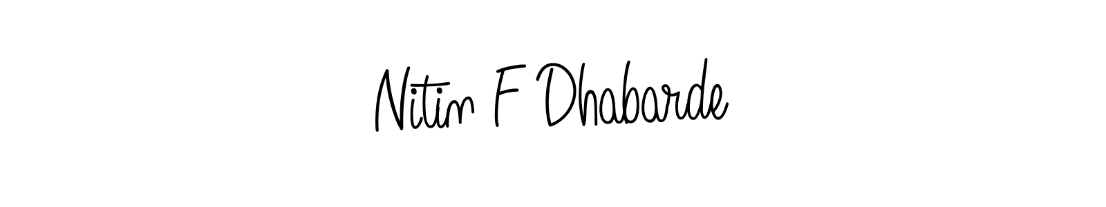 Here are the top 10 professional signature styles for the name Nitin F Dhabarde. These are the best autograph styles you can use for your name. Nitin F Dhabarde signature style 5 images and pictures png