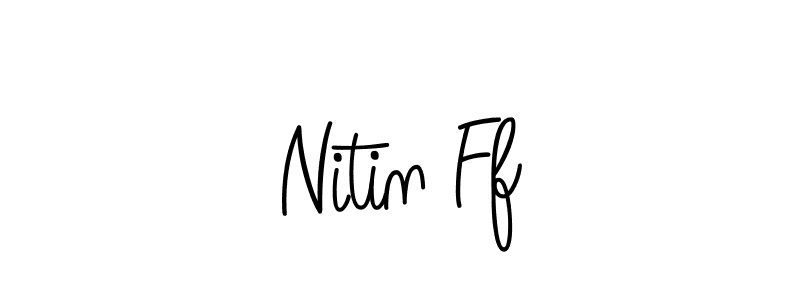 Also You can easily find your signature by using the search form. We will create Nitin Ff name handwritten signature images for you free of cost using Angelique-Rose-font-FFP sign style. Nitin Ff signature style 5 images and pictures png