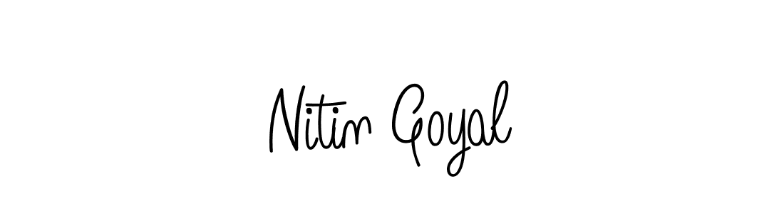 Make a short Nitin Goyal signature style. Manage your documents anywhere anytime using Angelique-Rose-font-FFP. Create and add eSignatures, submit forms, share and send files easily. Nitin Goyal signature style 5 images and pictures png