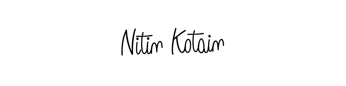 This is the best signature style for the Nitin Kotain name. Also you like these signature font (Angelique-Rose-font-FFP). Mix name signature. Nitin Kotain signature style 5 images and pictures png