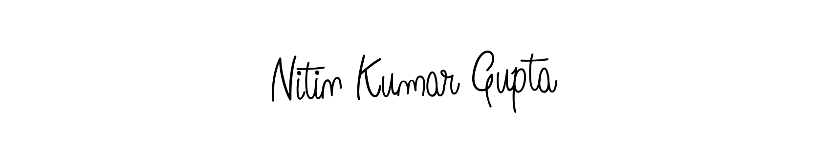 How to Draw Nitin Kumar Gupta signature style? Angelique-Rose-font-FFP is a latest design signature styles for name Nitin Kumar Gupta. Nitin Kumar Gupta signature style 5 images and pictures png