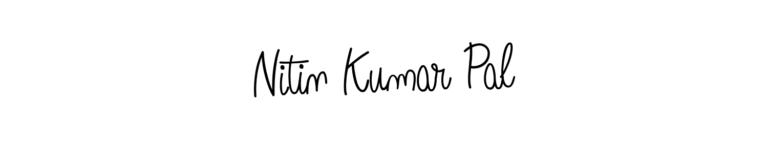 How to make Nitin Kumar Pal signature? Angelique-Rose-font-FFP is a professional autograph style. Create handwritten signature for Nitin Kumar Pal name. Nitin Kumar Pal signature style 5 images and pictures png