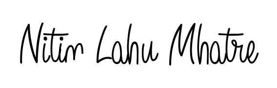 Create a beautiful signature design for name Nitin Lahu Mhatre. With this signature (Angelique-Rose-font-FFP) fonts, you can make a handwritten signature for free. Nitin Lahu Mhatre signature style 5 images and pictures png