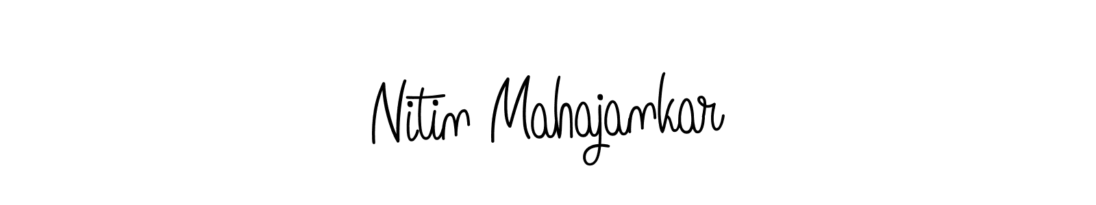 How to make Nitin Mahajankar signature? Angelique-Rose-font-FFP is a professional autograph style. Create handwritten signature for Nitin Mahajankar name. Nitin Mahajankar signature style 5 images and pictures png