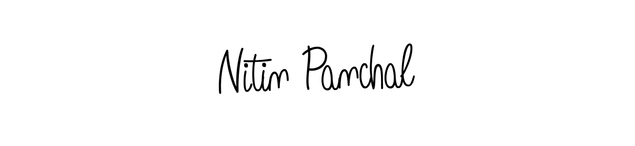 Make a beautiful signature design for name Nitin Panchal. Use this online signature maker to create a handwritten signature for free. Nitin Panchal signature style 5 images and pictures png