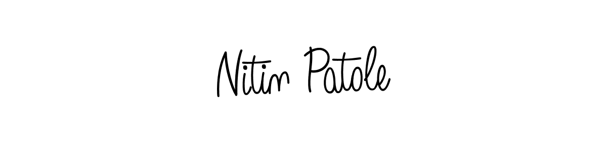 if you are searching for the best signature style for your name Nitin Patole. so please give up your signature search. here we have designed multiple signature styles  using Angelique-Rose-font-FFP. Nitin Patole signature style 5 images and pictures png